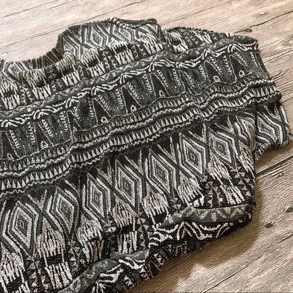 💕 Sparkle Silver Black Cardigan - Picture 7 of 8